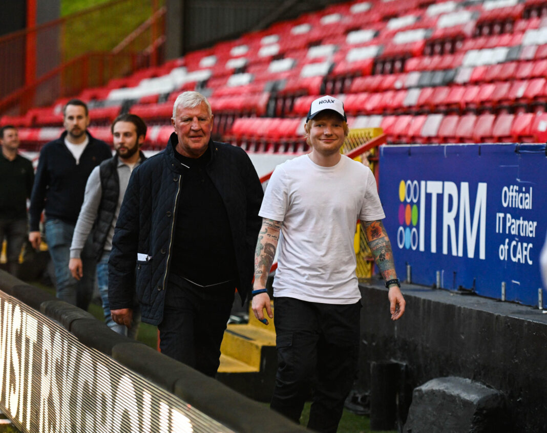 Ed Sheeran fait son entrée au capital de son club de cœur en Premier League !