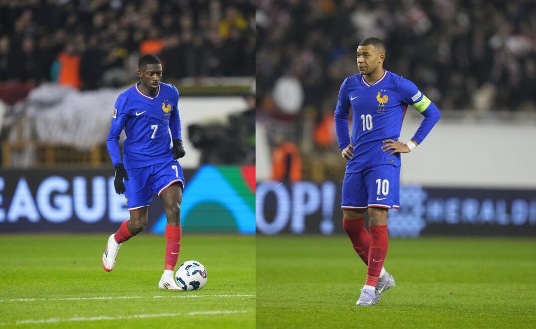 Croatie-France : Ousmane Dembélé et Kylian Mbappé, une connexion perturbée chez les Bleus