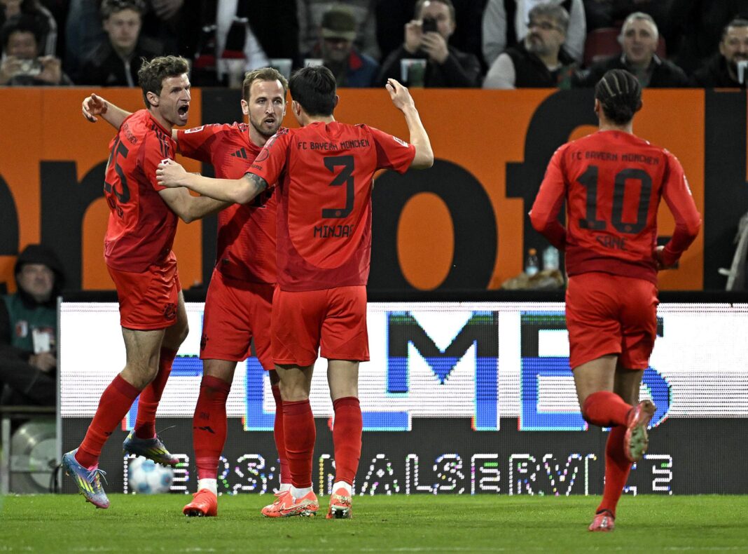 Bundesliga : mené au score, le Bayern Munich s’en sort finalement à Augsbourg et file vers le titre
