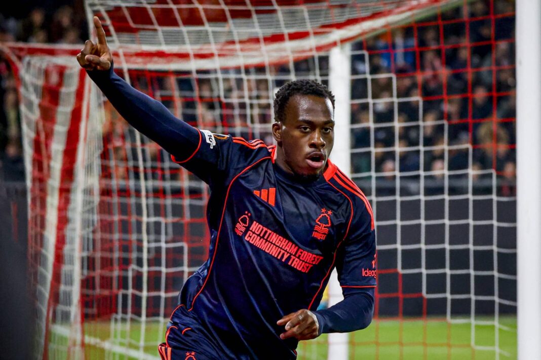 Arnaud Kalimuendo officiellement prêté à l’Eintracht Francfort par Nottingham Forest