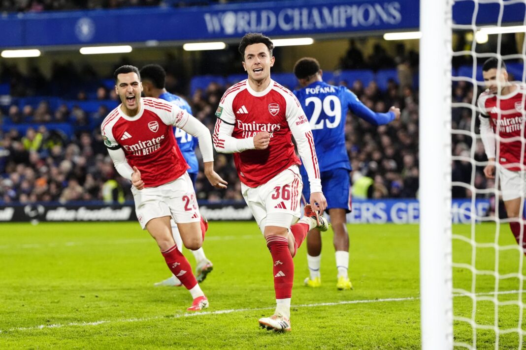 League Cup : Arsenal prend une belle option sur la finale en battant Chelsea à Stamford Bridge